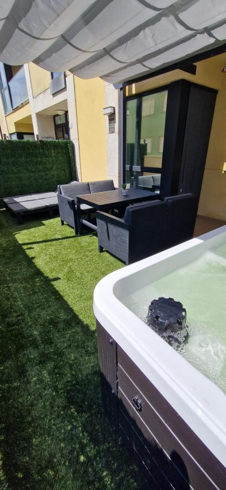 Garden Fisterra - Jacuzzi, Jardin Privado Y Vista Mar Lägenhet Exteriör bild